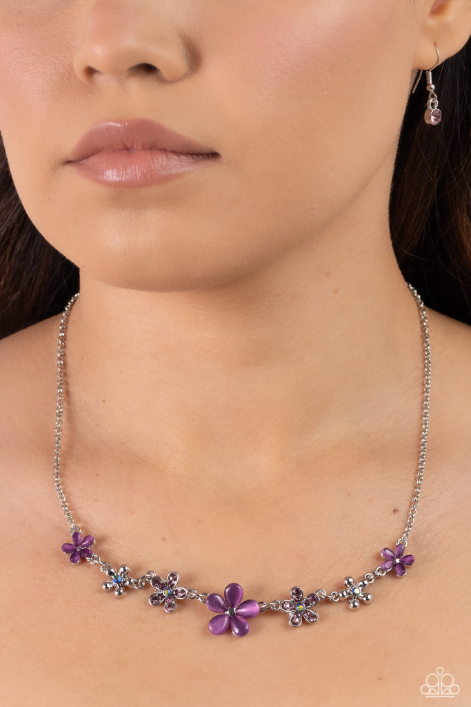 Spring Showcase - Purple Necklace-Paparazzi