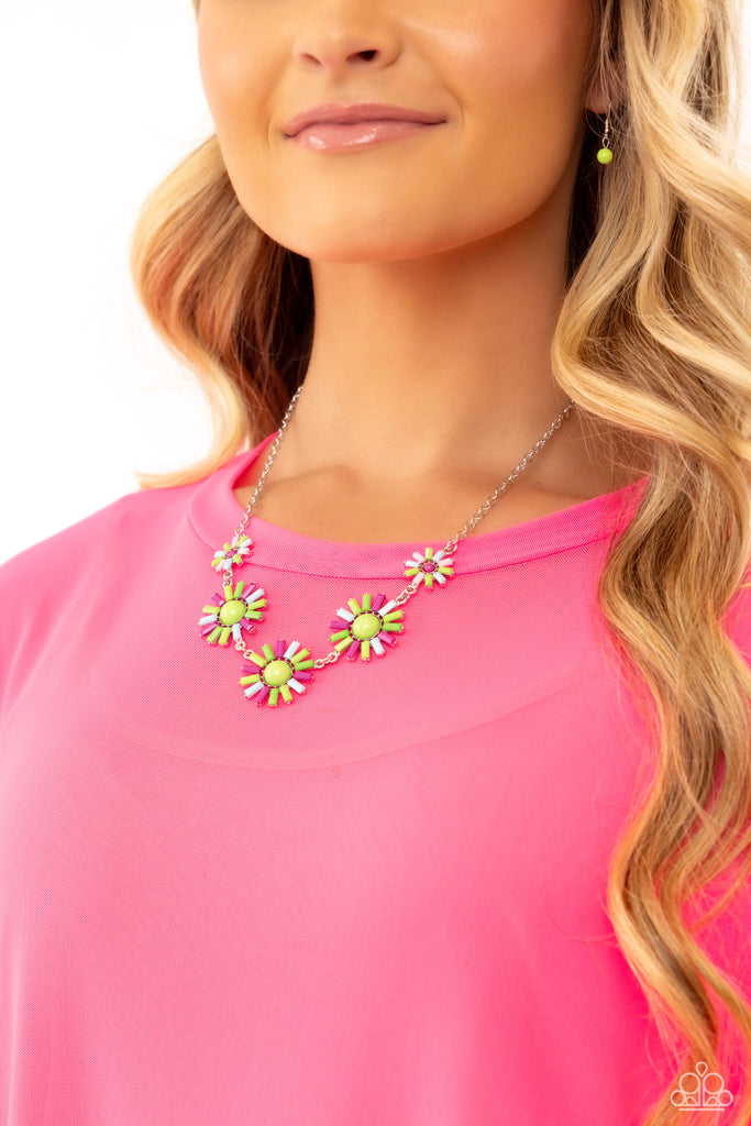 SUN and Fancy Free - Multi Paparazzi Necklace
