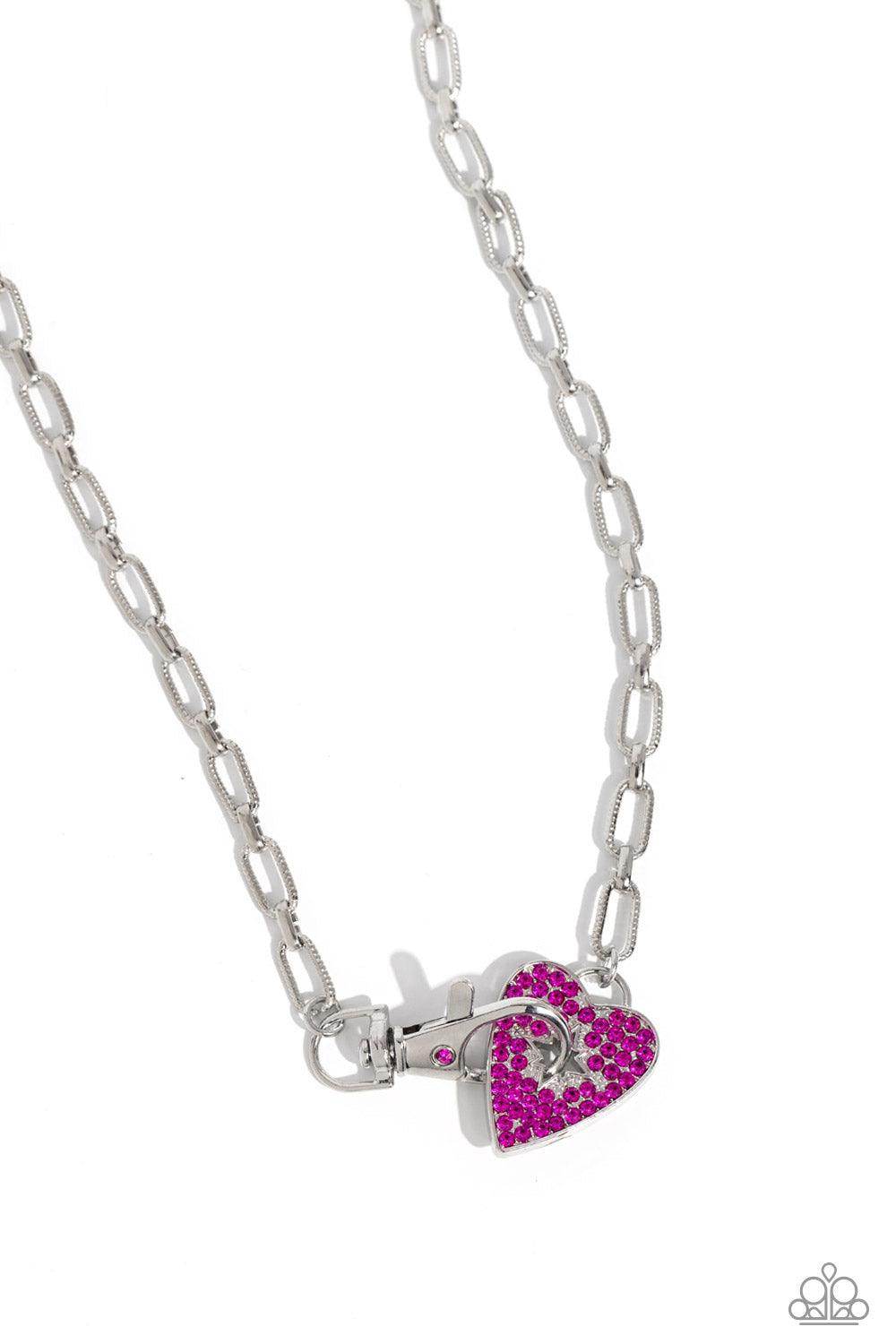 Radical Romance - Pink Necklace-Paparazzi