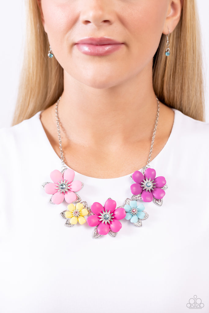 Well-Mannered Whimsy - Multi Paparazzi Necklace - The Sassy Sparkle