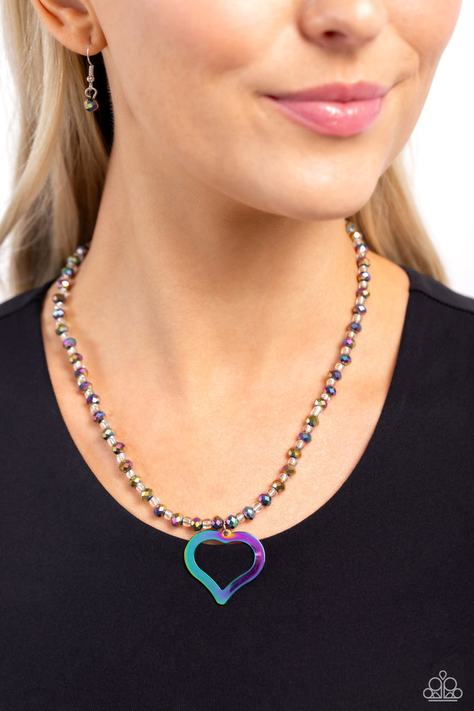 Faceted Factor - Multi Necklace-Paparazzi