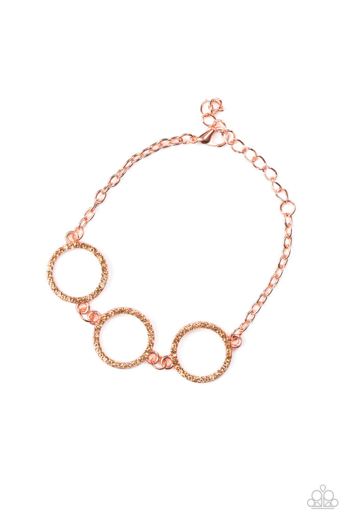 Dress The Part-Copper Bracelet-Paparazzi - The Sassy Sparkle