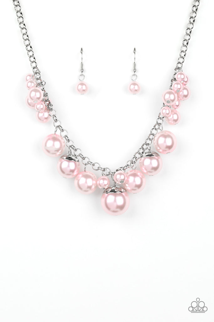 Broadway Belle-pink necklace-Paparazzi - The Sassy Sparkle