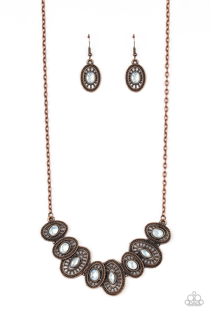 Trinket Trove - Vintage Copper Necklace-Paparazzi