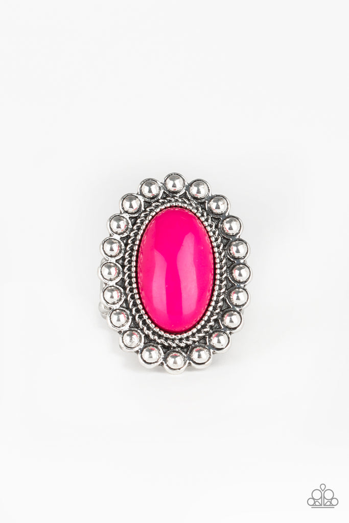 Paparazzi Ready To Pop-Pink Ring - The Sassy Sparkle
