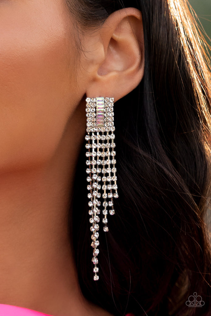 A-Lister Affirmations White Earring - The Sassy Sparkle
