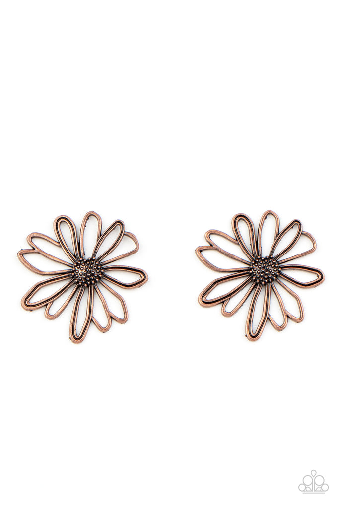 Artisan Arbor - Copper-Paparazzi Post Earring - The Sassy Sparkle