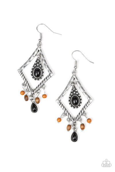 Southern Sunsets-Multi Paparazzi Earing - The Sassy Sparkle