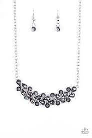 Special Treatment-Silver-Paparazzi Necklace - The Sassy Sparkle