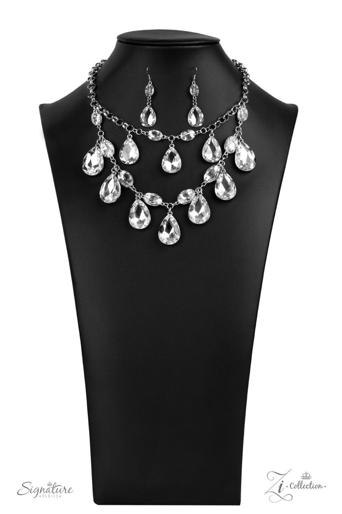 The Sarah-2020 Zi Collection Necklace-Paparazzi - The Sassy Sparkle