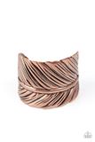 Where There's a Quill There's a Way-Copper Bracelet-Paparazzi - The Sassy Sparkle