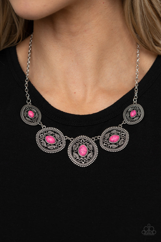 Alter ECO-Pink Paparazzi Necklace - The Sassy Sparkle