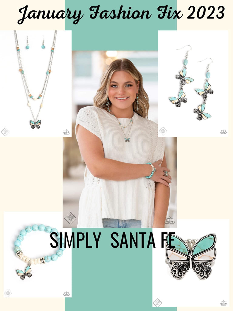 PRE  ORDER  Simply Santa Fe Fashion Fix -Paparazzi January 2023 - The Sassy Sparkle