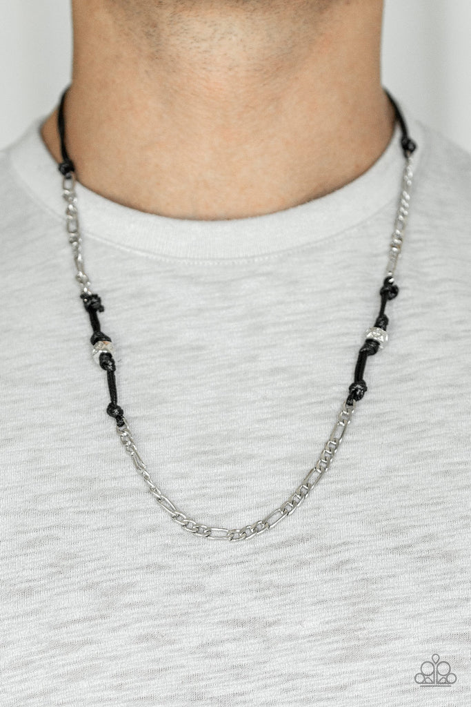 Rural Renegade - Black Urban Necklace-Paparazzi