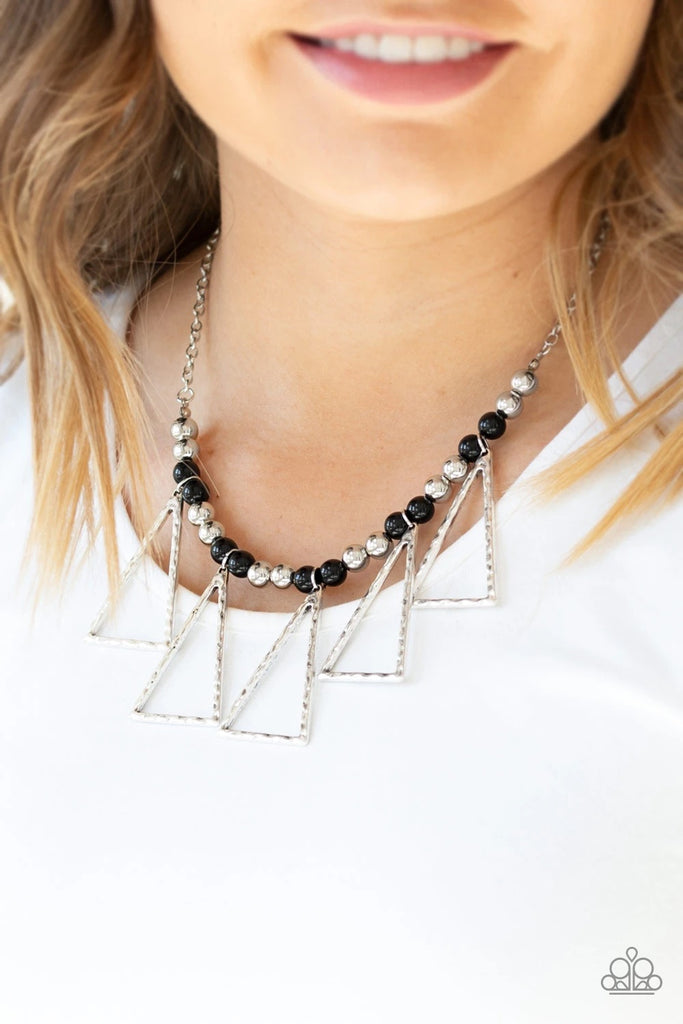 Terra Nouveau - Black Necklace-Paparazzi