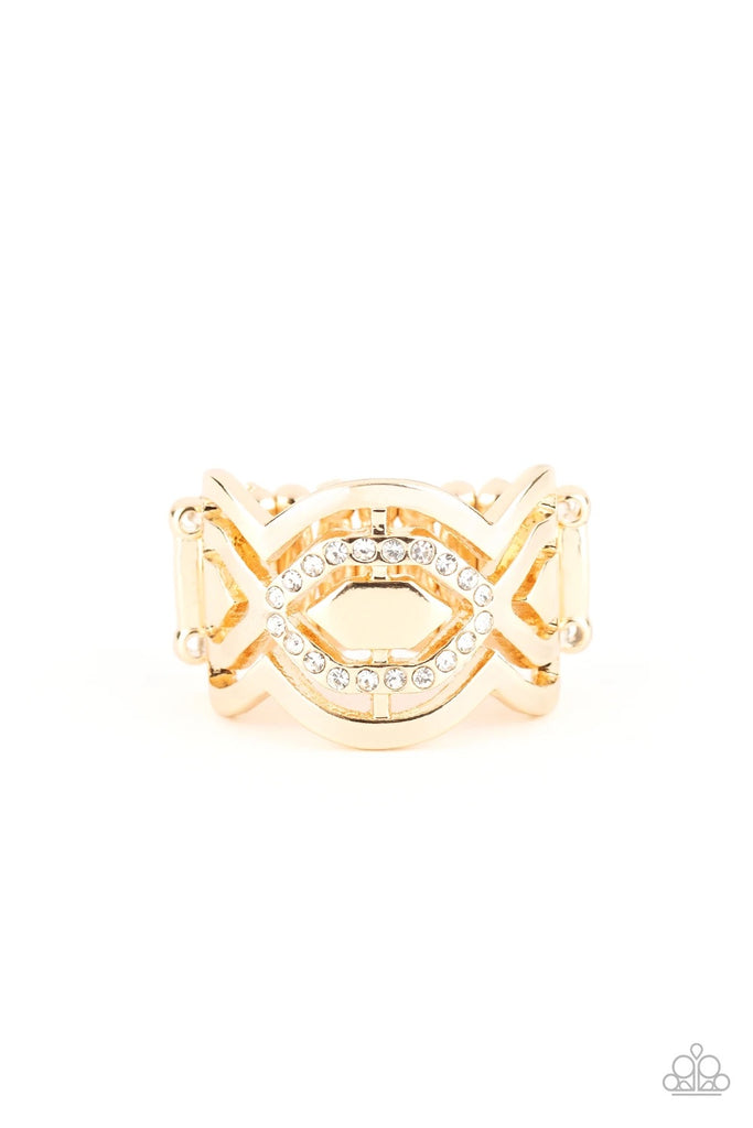 Divinely Deco - Gold Ring-Paparazzi