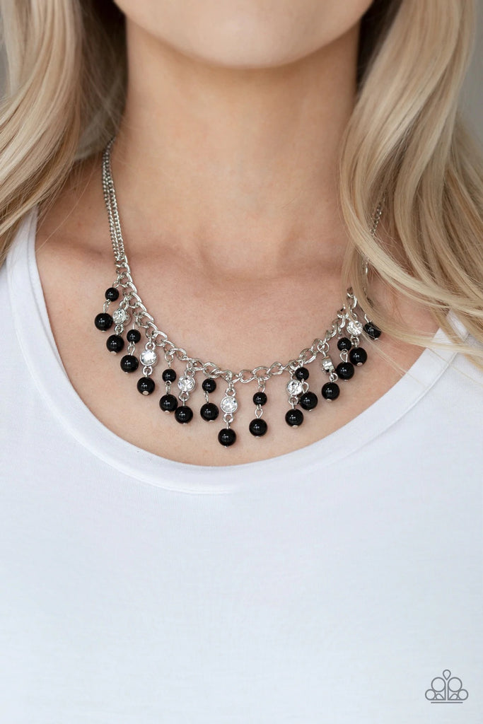 Regal Refinement - Black Necklace-Paparazzi