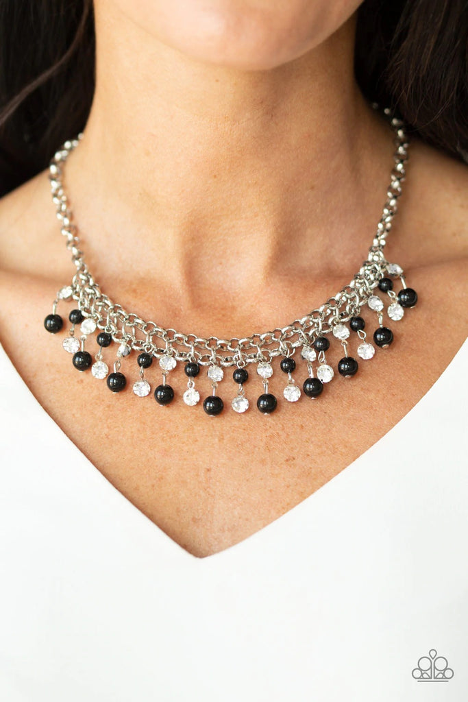 You May Kiss The Bride - Black Necklace-Paparazzi