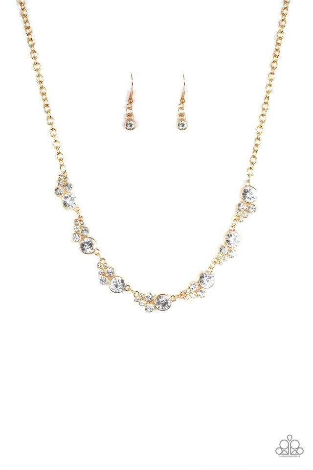 Social Luster - Gold Necklace-Paparazzi