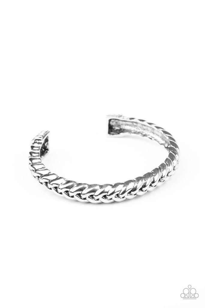 Tough as Nails - Silver Urban Bracelet-Paparazzi