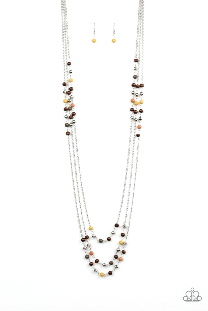 Seasonal Sensation - Multi Necklace-Paparazzi - The Sassy Sparkle