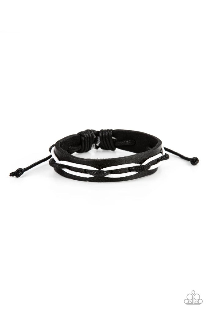 Lucky Locomotion - Black Urban Bracelet-Paparazzi