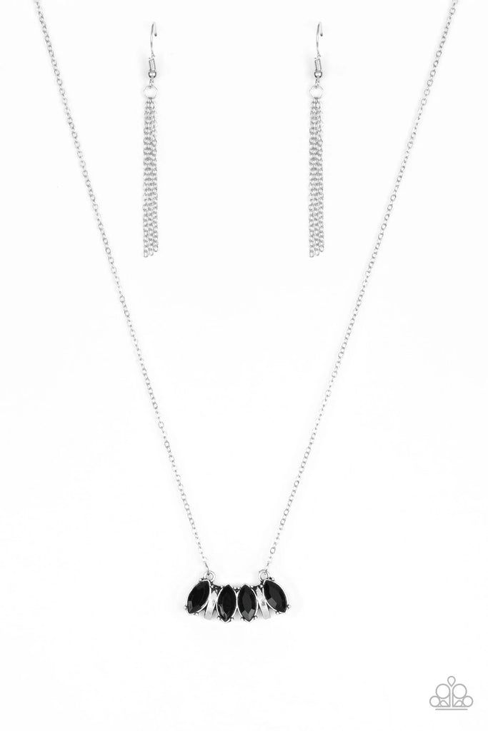 Deco Decadence - Black Necklace-Paparazzi