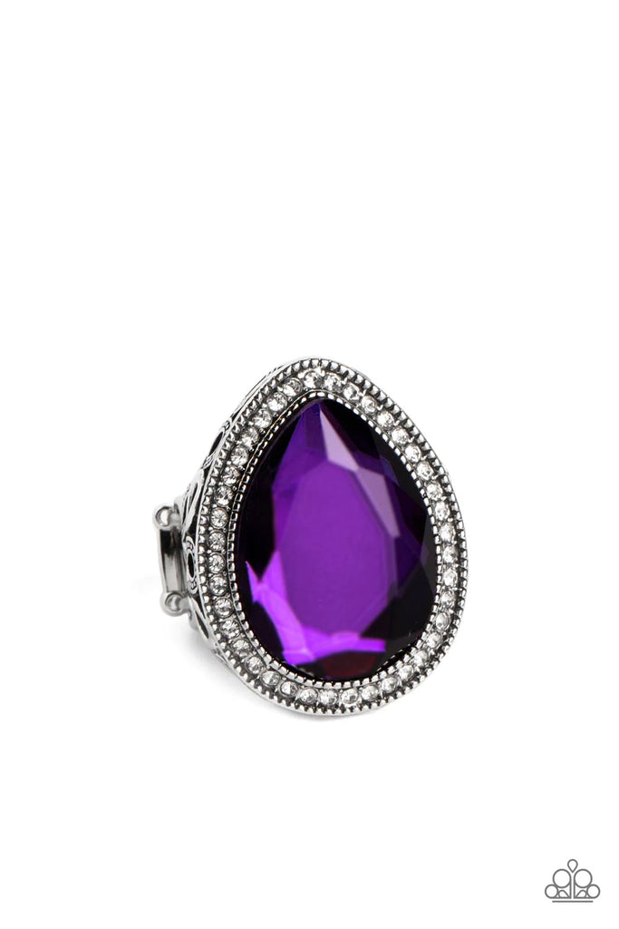 Illuminated Icon - Purple Ring-Paparazzi