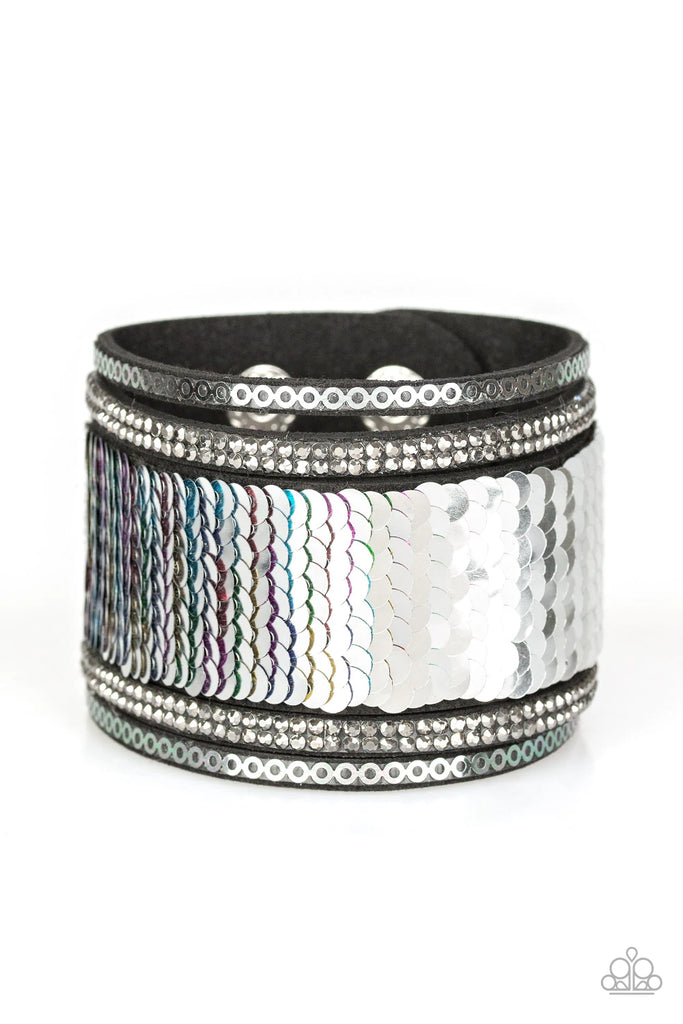 Heads Or MERMAIDS Tails - Multi/Hematite Urban Bracelet-Paparazzi - The Sassy Sparkle