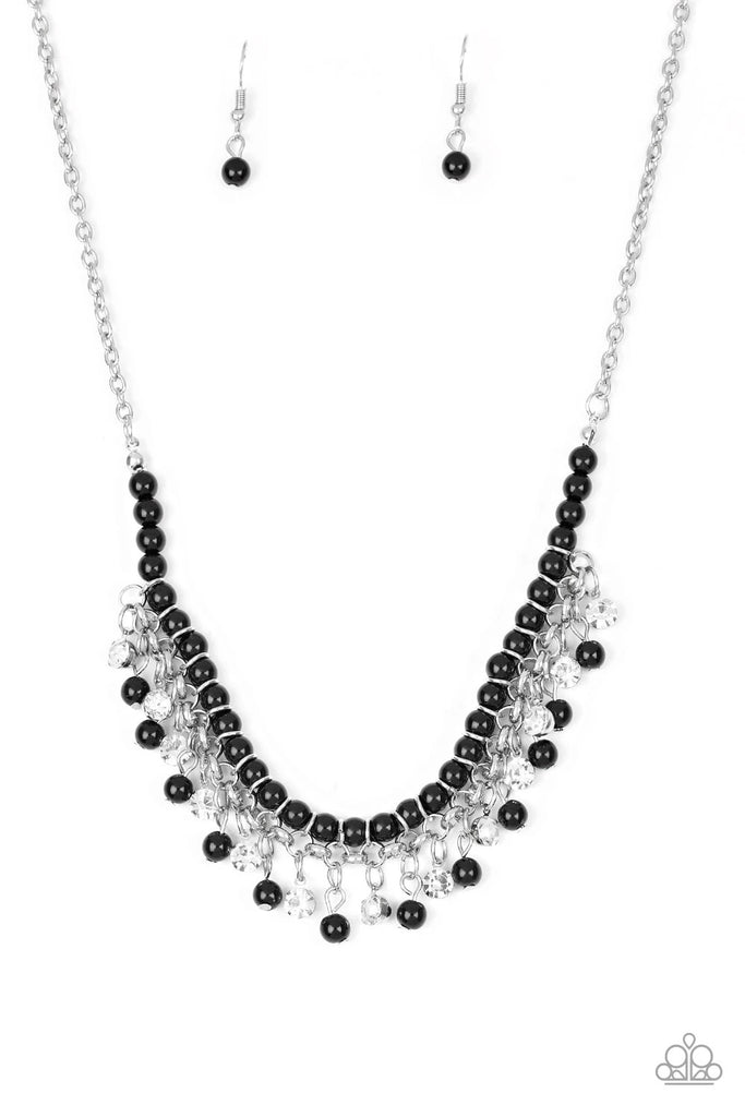 A Touch of CLASSY - Black Necklace-Paparazzi - The Sassy Sparkle