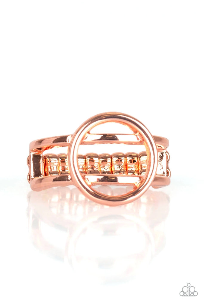 City Center Chic - Copper Ring-Paparazzi