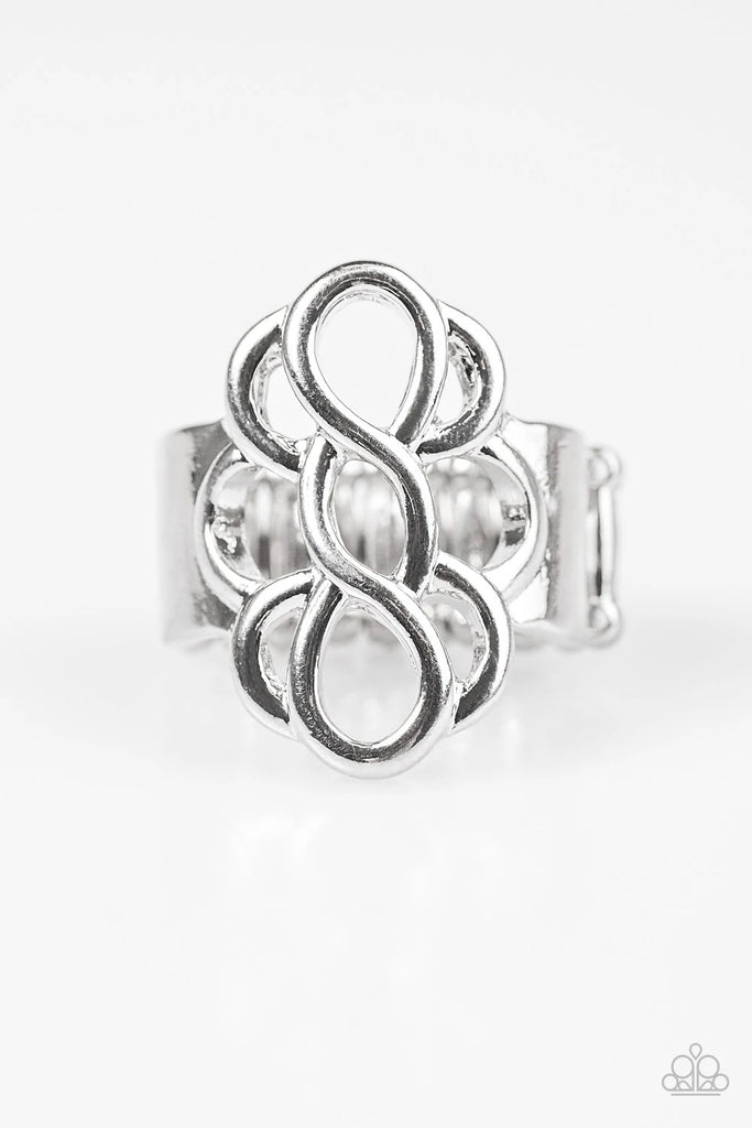Breathe It All In - Silver Ring-Paparazzi