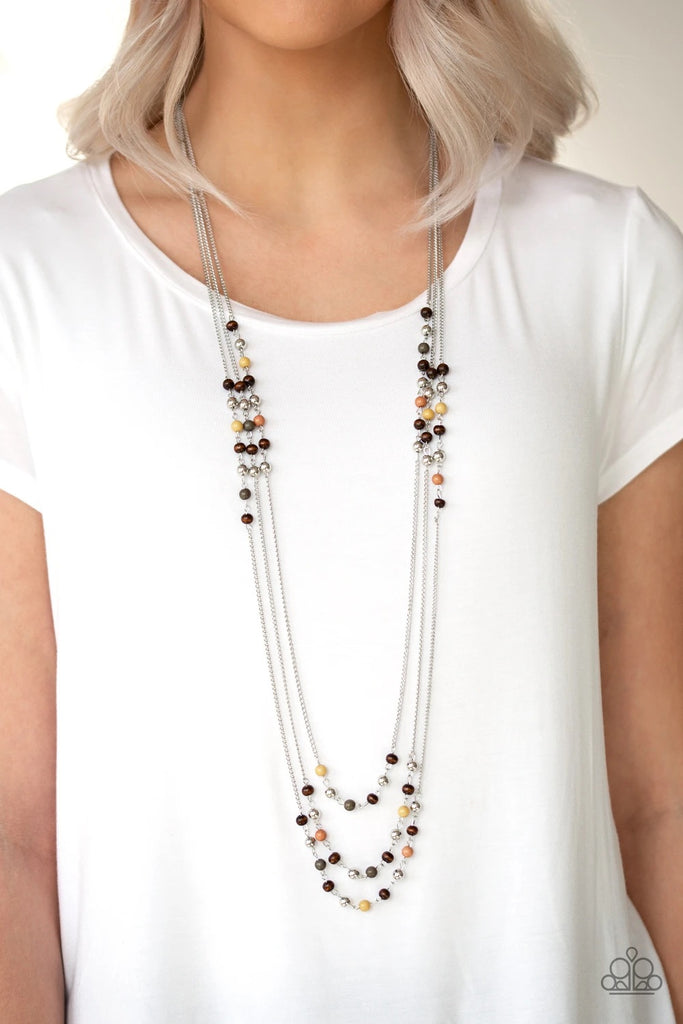 Seasonal Sensation - Multi Necklace-Paparazzi