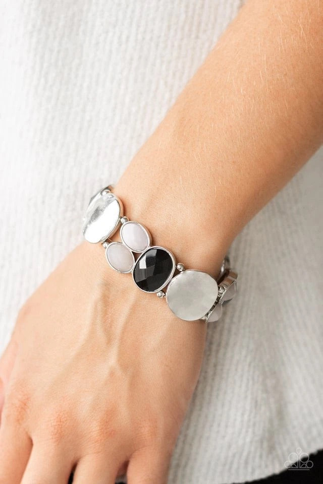 Chroma Charisma - Black Bracelet-Paparazzi