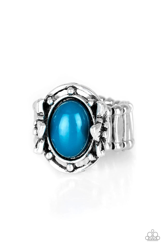 Color Me Confident - Blue Ring-Paparazzi