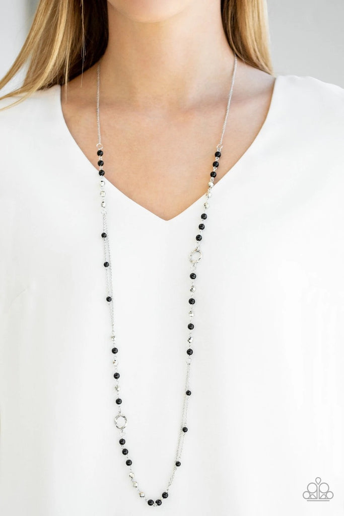 Really Refined - Black Necklace-Paparazzi