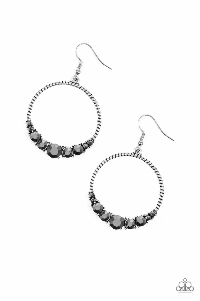 Self-Made Millionaire - Silver Earring-Paparazzi