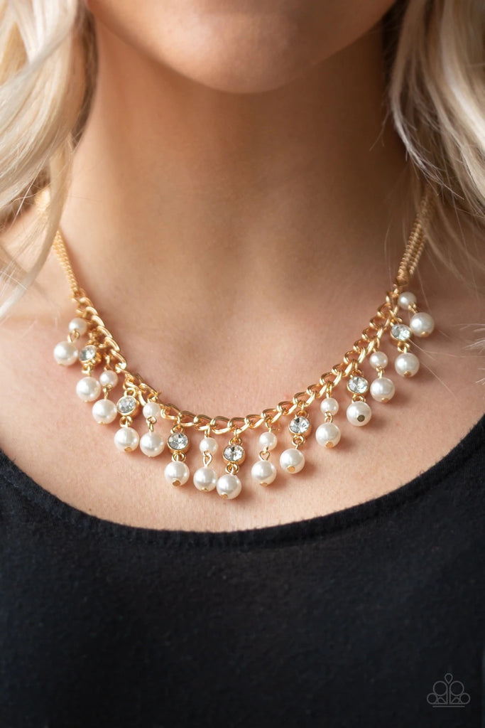 Regal Refinement - Gold Necklace-Paparazzi