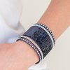 Paparazzi-Mermaids Have More Fun-Blue and Silver mermaid sequin wrap bracelet - The Sassy Sparkle